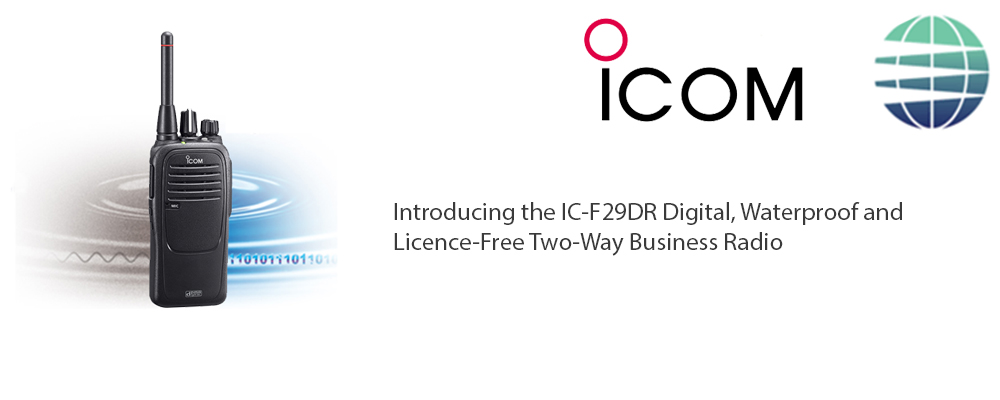 NEW ICOM PRODUCT RELEASE Icom IC-F29DR NEW ICOM PRODUCT RELEASE Icom IC-F29DR